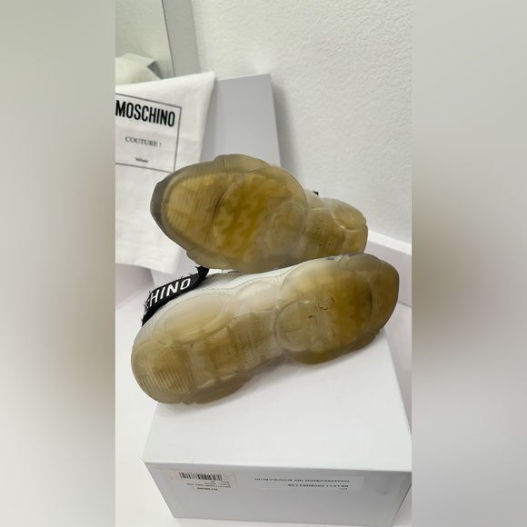 Moschino Teddy Run sneakers with strap - Picture 10 of 12